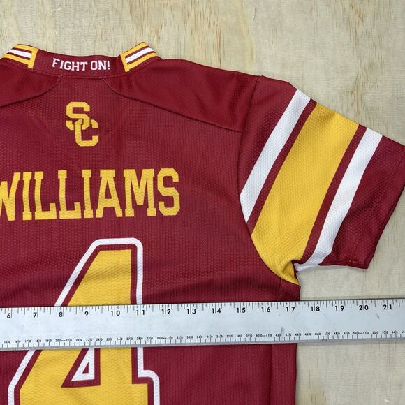 NEW YOUTH Mario Williams #4 USC Trojans Gameday Greats Football Jersey Medium - Picture 2 of 10